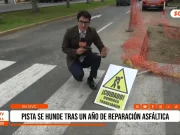 Trujillo: reportan hundimientos en avenida Juan Pablo II a un año de su renovación