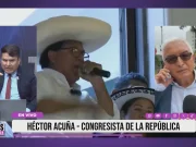 «Requerimos un Gobierno de amplia base y no sectario lleno de fujimoristas; Roberto Sánchez es inmaduro, debe entender que perdió»: Héctor Acuña, congresista de la República