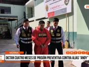Nacional: dictan cuatro meses de prisión preventiva contra alias ‘Andy’