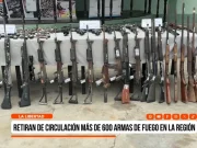 La Libertad: retiran de circulación más de 600 armas de fuego en la región