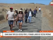 Trujillo: Chan Chan triplica visitas por feriado largo en Fiestas Patrias