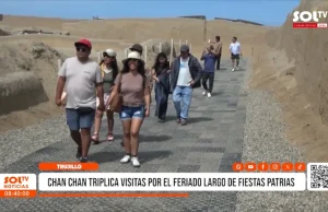 Trujillo: Chan Chan triplica visitas por feriado largo en Fiestas Patrias