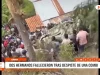 Cajamarca: dos hermanos fallecieron tras despiste de una combi
