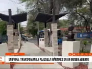 Piura convierte plazuela Mártires de Uchuraccay en museo abierto de memoria periodística