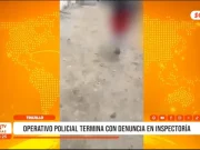 Operativo policial en cochera de Trujillo termina con denuncia ante Inspectoría