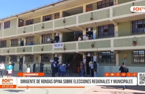 Cajamarca: dirigente de rondas opina sobre elecciones regionales y municipales
