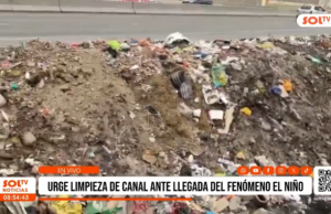 Trujillo: Vecinos alertan riesgo de inundaciones por canal obstruido en El Milagro