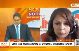 Línea 100 recibió más de 40 mil llamadas malintencionadas en seis meses