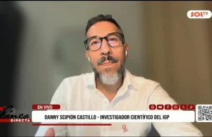 Danny Scipión Castillo, investigador científico del Instituto Geofísico del Perú (IGP): «Sistema de alerta de huaicos da un tiempo entre 5 y 10 minutos para que la población evacúe»