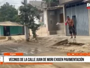 Piura: vecinos de Catacaos exigen pavimentación tras un año de abandono