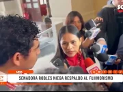 Silvana Robles niega apoyo al fujimorismo y rechaza acusaciones de traición