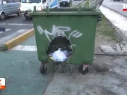 Trujillo: Vándalos queman contenedor de basura y afectan servicio de limpieza
