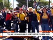 Cajamarca: con un llamado a la unidad profesores celebraron su día