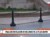 Trujillo: instalan bolardos para proteger monumento de Plaza de Armas