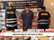 Pacasmayo: incautan cerca de tres kilos de droga