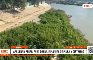 Aprueban perfil para drenaje pluvial de Piura y sus distritos
