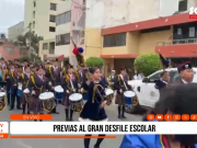 Trujillo: escolares ultiman detalles para el desfile por Fiestas Patrias