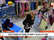 Trujillo: sujeto roba tienda de ropa y se da a la fuga