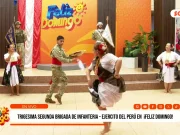 Trigésima Segunda Brigada de Infantería del Ejército del Perú deslumbró con marinera