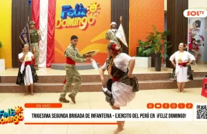 Trigésima Segunda Brigada de Infantería del Ejército del Perú deslumbró con marinera
