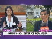«El gabinete deja mucho que desear; estos no son tiempos de venir a aprender, son tiempos de venir a resolver de manera inmediata», señaló Jaime Delgado, senador por Ahora Nación