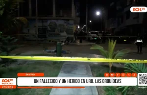 Trujillo: asesinan a hombre y atacante resulta herido en urb. Las Orquídeas