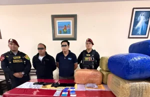 Desarticulan presunta banda dedicada al narcotráfico y decomisan más de 96 kilos de marihuana