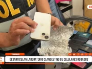 Trujillo: desarticulan laboratorio de celulares robados