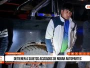 Huamachuco: detienen a acusados de robo de autopartes