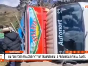 Cajamarca: un fallecido en accidente de tránsito en la provincia de Hualgayoc