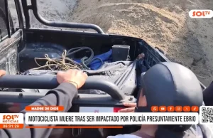 Madre de Dios: motociclista muere tras ser impactado por policía presuntamente ebrio
