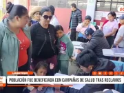 Lambayeque: Cañaris recibe campañas de salud tras reclamos