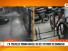 roban bicicleta del exterior de gimnasio en Av. Juan Pablo II