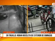 Trujillo: roban bicicleta del exterior de gimnasio en Av. Juan Pablo II