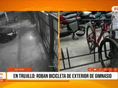 Trujillo: roban bicicleta del exterior de gimnasio en Av. Juan Pablo II