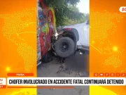 Piura: chofer involucrado en accidente fatal continuará detenido por siete días más