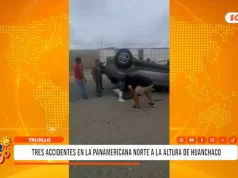 Trujillo: tres accidentes en la Panamericana Norte a la altura de Huanchaco