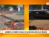 Trujillo: camioneta cae en zanja de alcantarillado en avenida Húsares de Junín