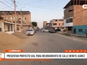 La Esperanza: presentan proyecto vial para mejoramiento de calle Benito Juárez