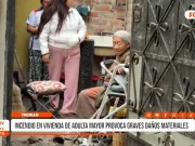 Trujillo: incendio en vivienda de adulta mayor provoca graves daños materiales