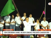 Trujillo: con ceremonia Chimú, Wilmer Sánchez presenta candidatura en La Esperanza