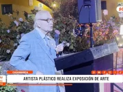 Cajamarca: artista plástico realiza exposición de arte