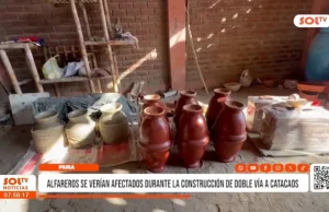 Piura: alfareros se verían afectados durante la construcción de doble vía a Catacaos