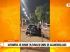 Trujillo: automóvil se hunde en zanja de obra de alcantarillado