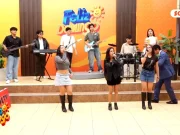 Caramandungas, banda musical de jóvenes, brilló