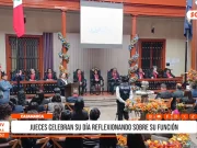 Cajamarca: jueces celebran su día reflexionando sobre su función