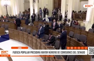 Lima: Fuerza Popular presidirá más comisiones del Senado