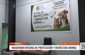 Trujillo: inauguran oficina de protección y bienestar animal