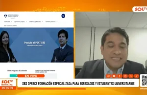 SBS abre programa gratuito de formación especializada para universitarios y egresados