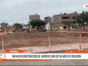 Trujillo: inician reconstrucción de jardín de más de 50 años de creación